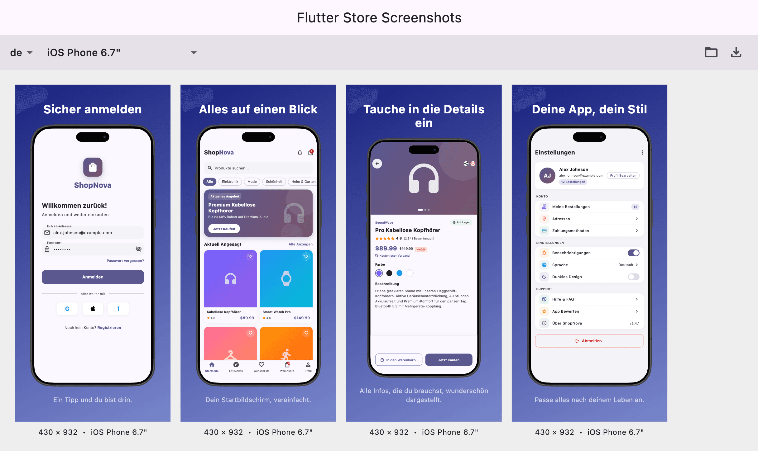 A Fresh Take on Creating App Store Screenshots in Flutter